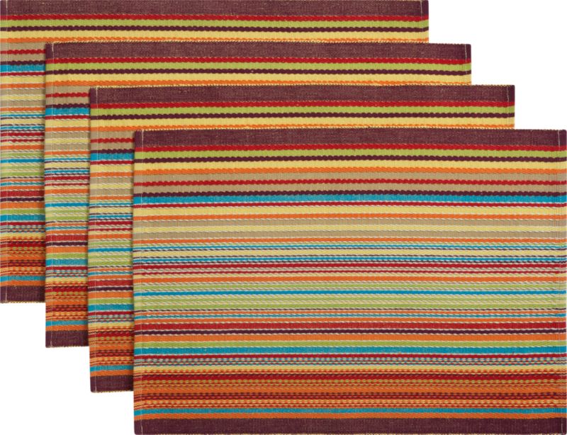 Set of 4 Salvador Placemats
