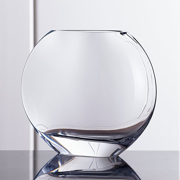 Samara Large Glass Vase Crate And Barrel