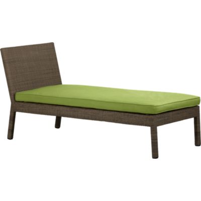 Sanibel Chaise Lounge with Sunbrella Kiwi Seat Cushion