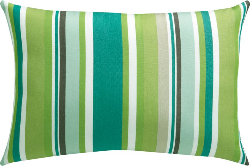 Sunbrella® Sanibel Stripe 20"x13" Outdoor Pillow