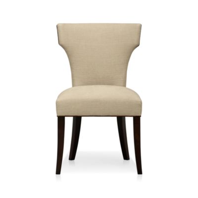 Sasha Side Chair with Leather Welt