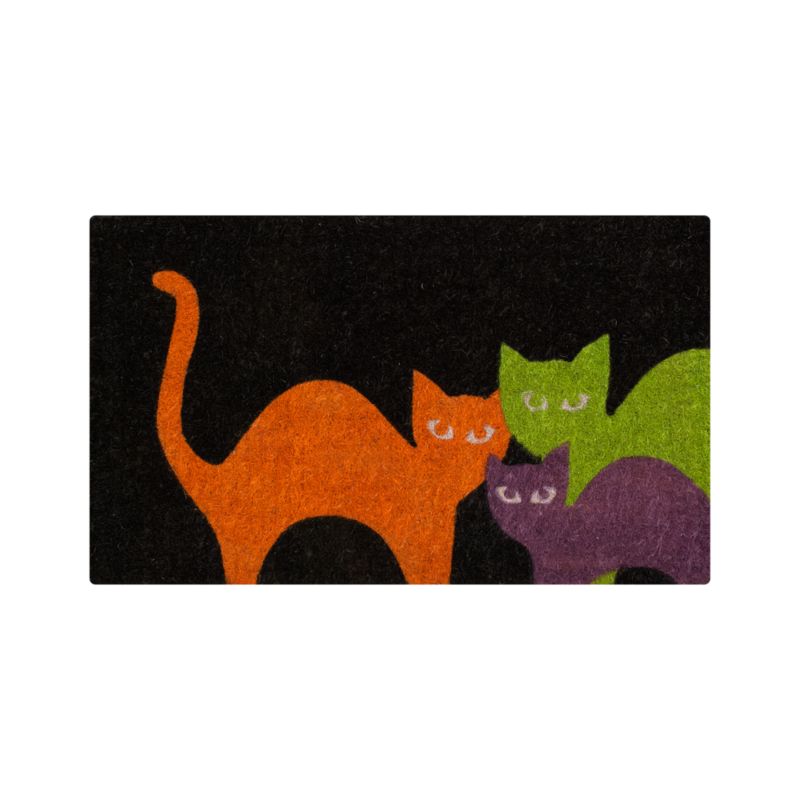 Scaredy Cats Doormat