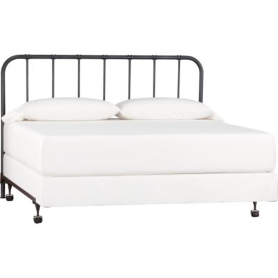 King  Frames  Headboard on Tubular Bed Frame Headboard   Crate And Barrel