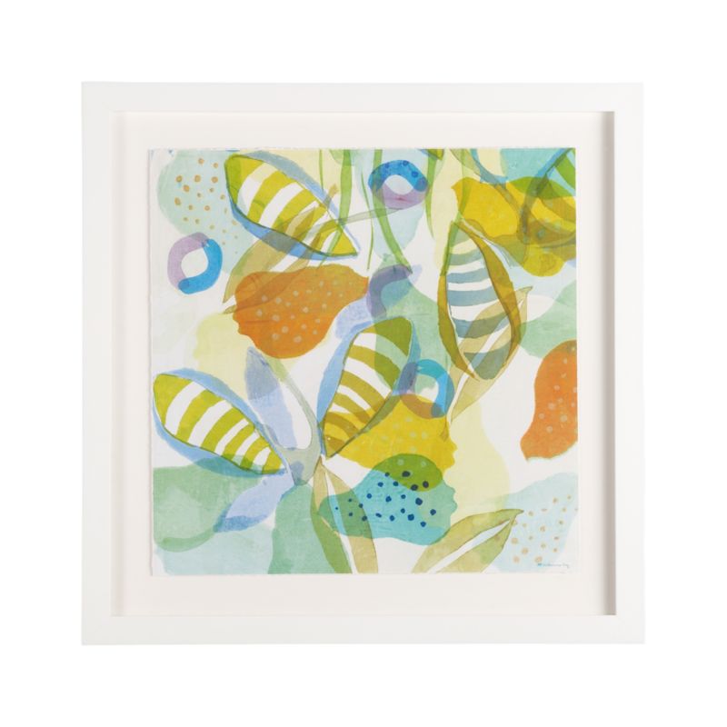 Sea Flower Green Print