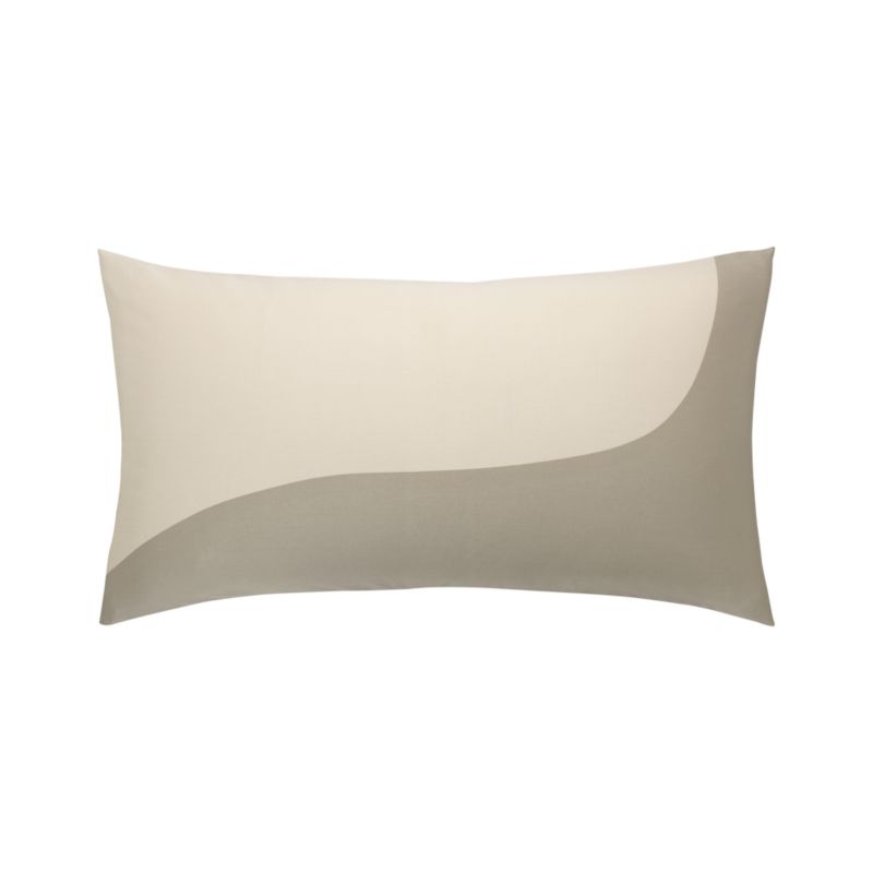Marimekko Seireeni Neutral King Pillow Sham