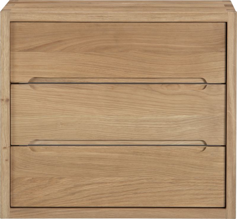 Sentry Oak Wall Box with Drawers