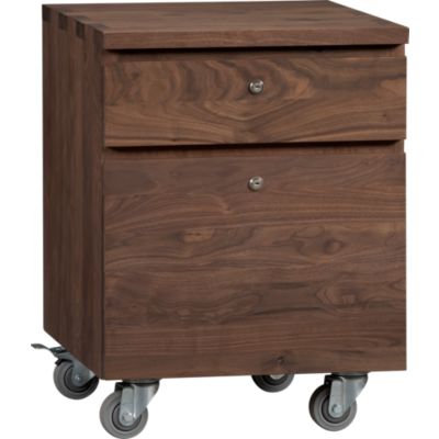 Sentry Walnut Filing Cabinet