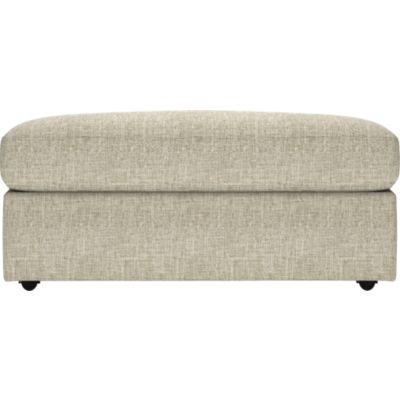 The Shelter Storage Ottoman with Casters