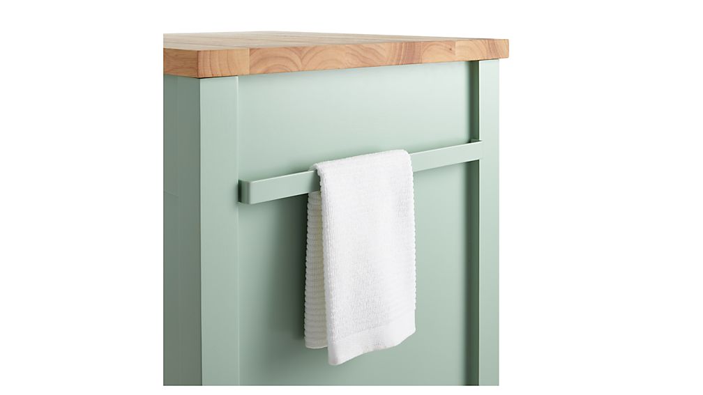 Sheridan Mint Kitchen Cart Crate and Barrel