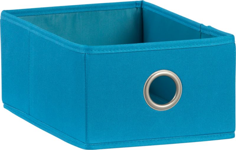 Teal Shoe Bag Drawer