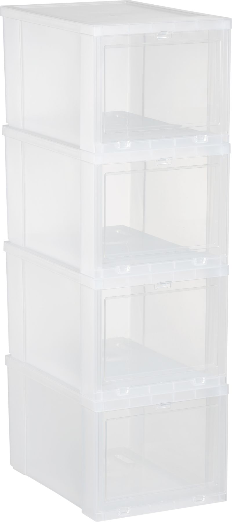 Set of 4 Small Shoe Boxes