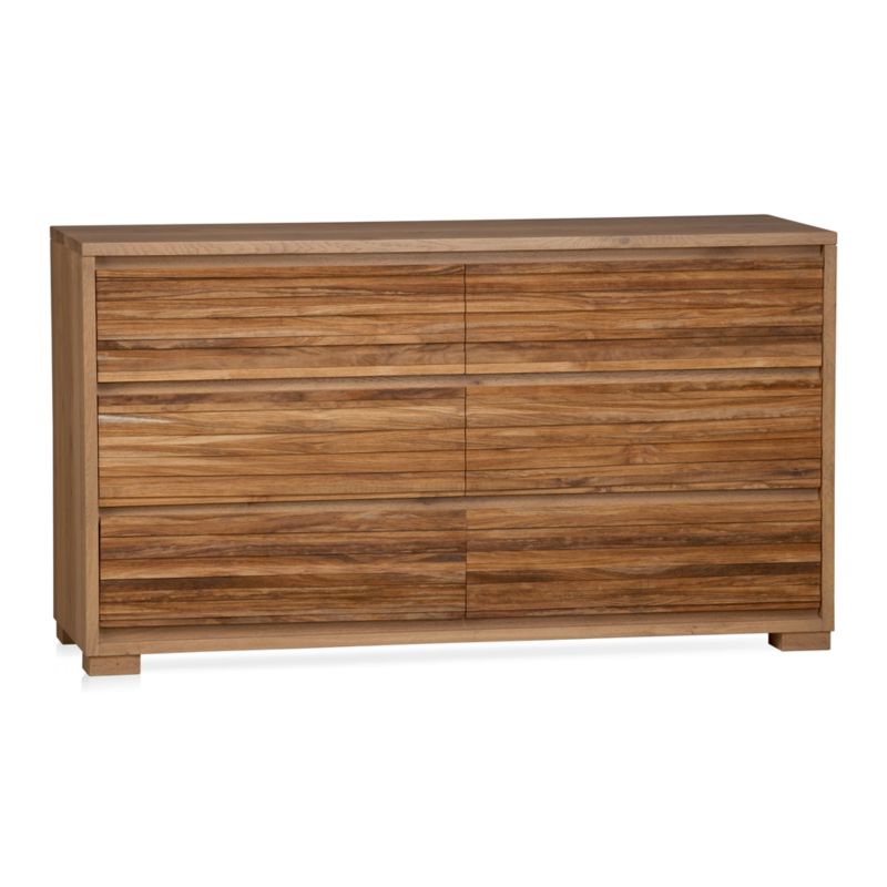 Six-Drawer Dresser.