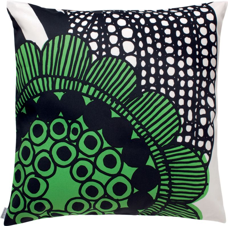 Marimekko Siirtolapuutarha Green 20" Pillow