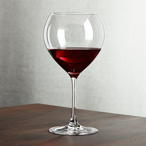 Silhouette Red Wine Glass Crate And Barrel