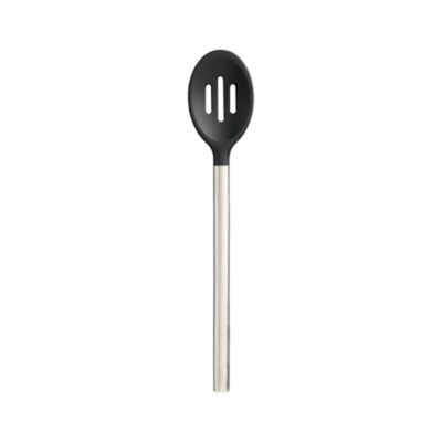 Black Silicone Slotted Spoon