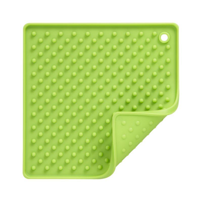 Silicone Green Potholder-Trivet