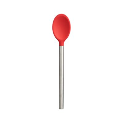 Red Silicone Spoon