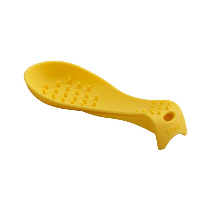 Silicone Yellow Spoon Rest