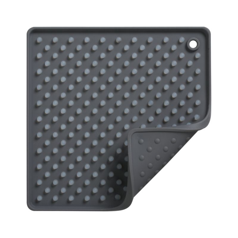 Silicone Grey Potholder-Trivet