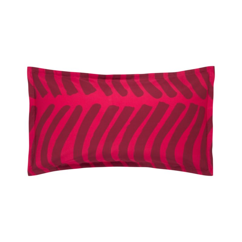 Marimekko Silkkikuikka Berry King Sham