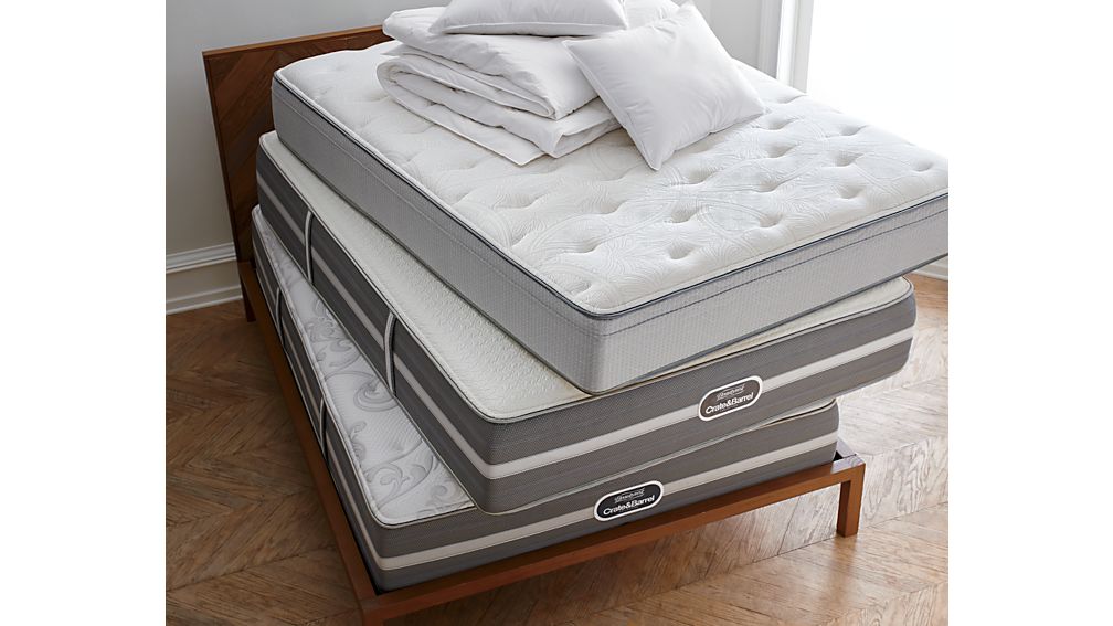 simmons beautyrest plush queen mattress
