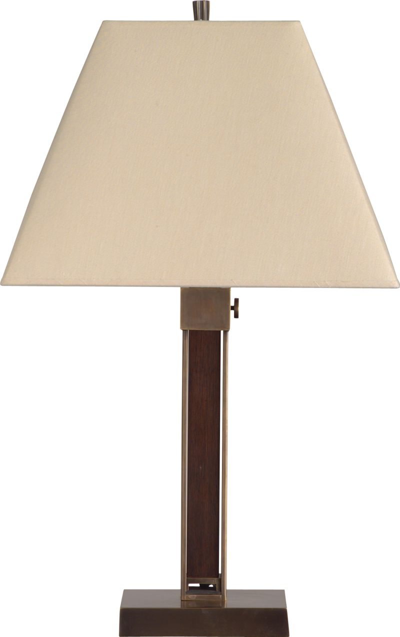 Simon Antiqued Brass Table Lamp