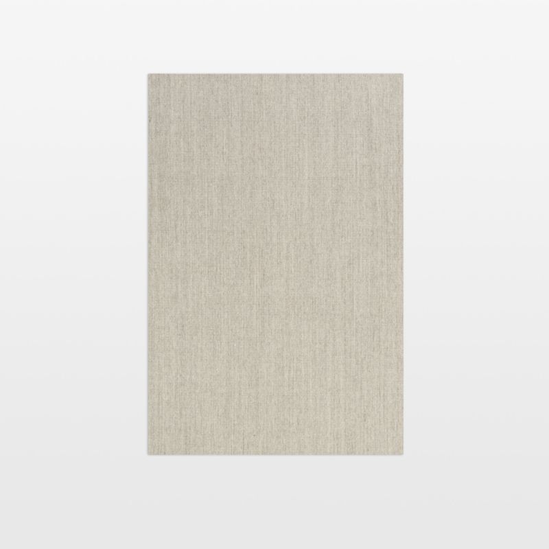 Sisal Linen 2'x3' Rug Crate and Barrel