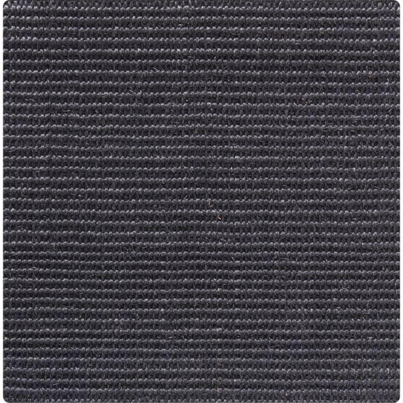 Sisal Slate Rug Swatch. 12" sq.