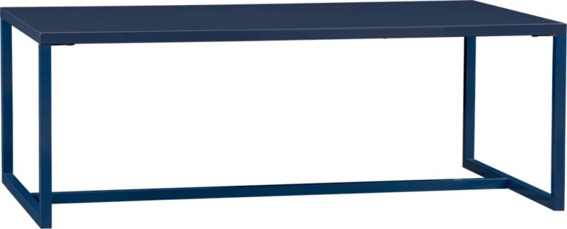 Skye Indigo Rectangular Coffee Table