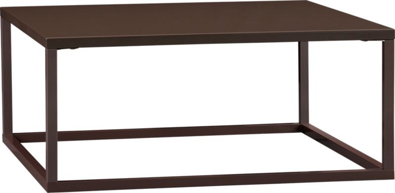 Skye Cocoa Square Coffee Table