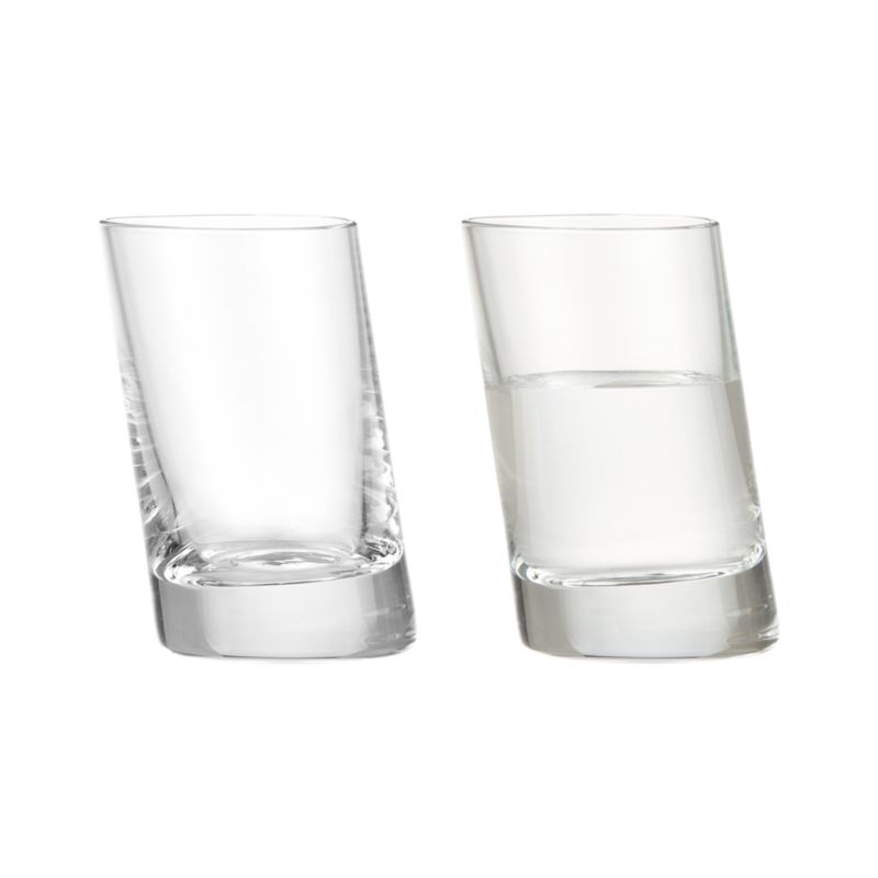 Slant Shot Glass
