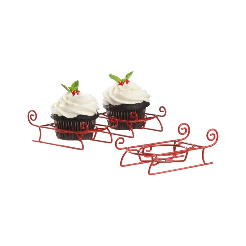 Sleigh Cupcake Holder