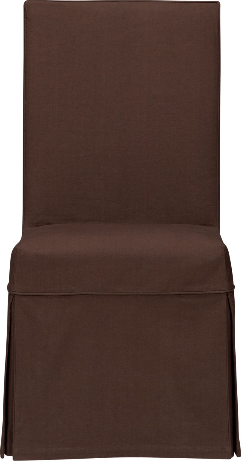 Slip Chocolate Side Chair