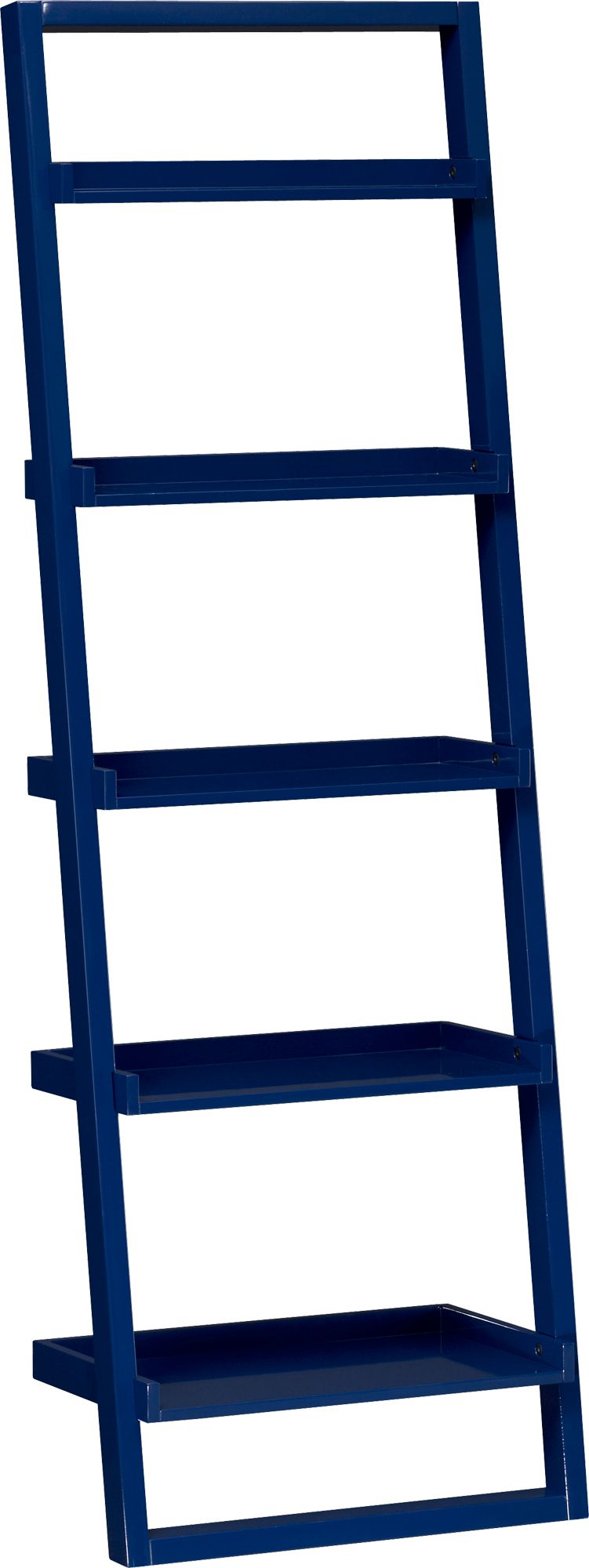 Sloane Cobalt 25.5" Leaning Bookcase