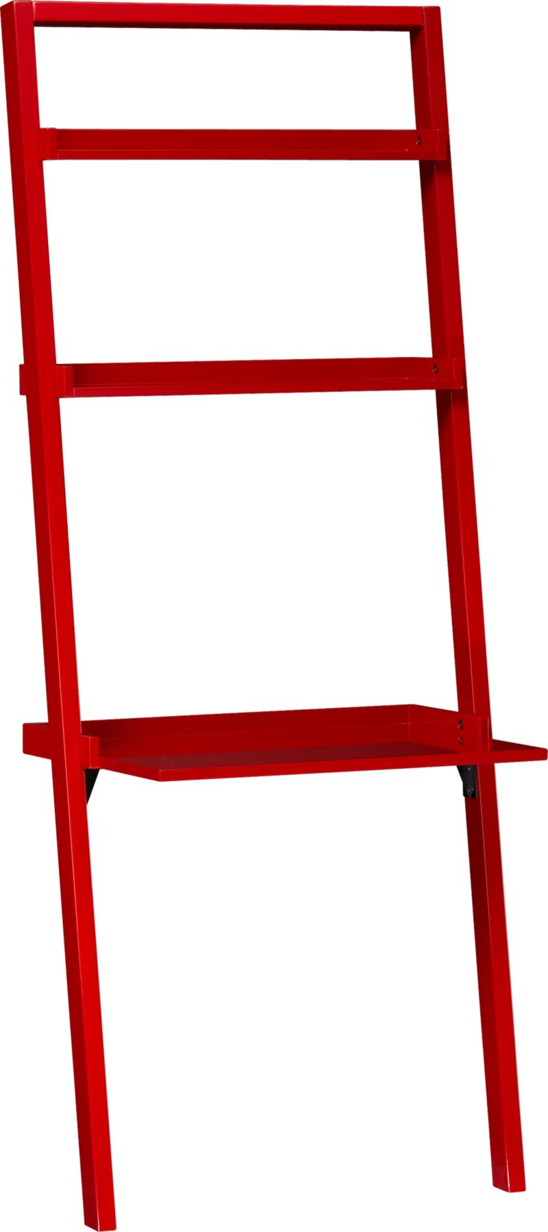 Sloane Crimson Leaning Desk