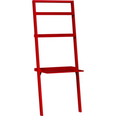 Sloane Crimson Leaning Desk