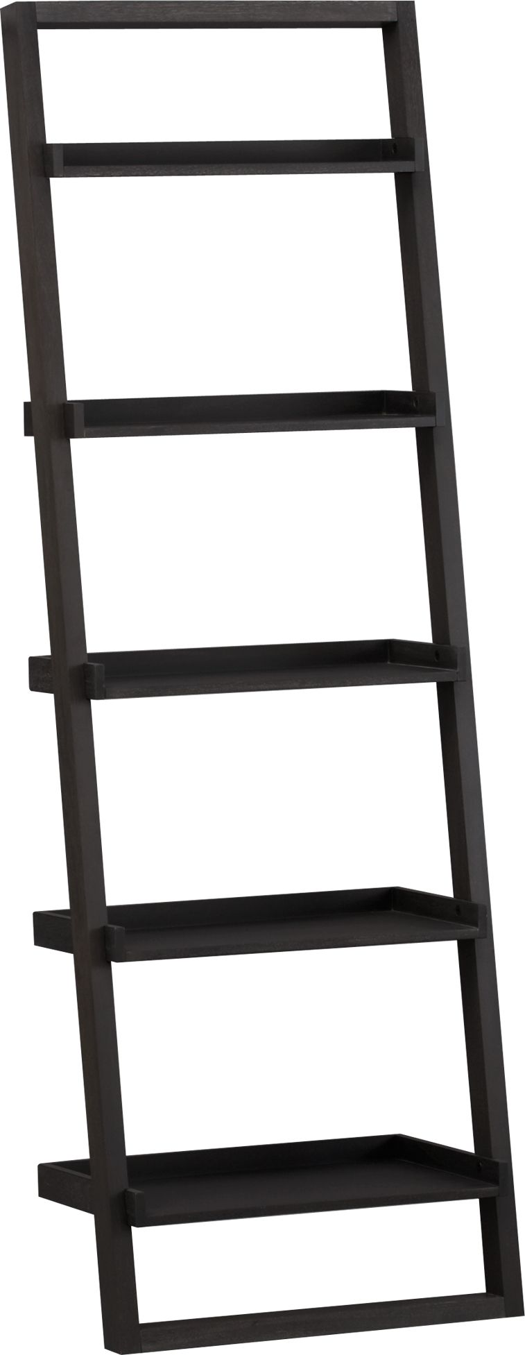 Sloane Grey Leaning Bookcase