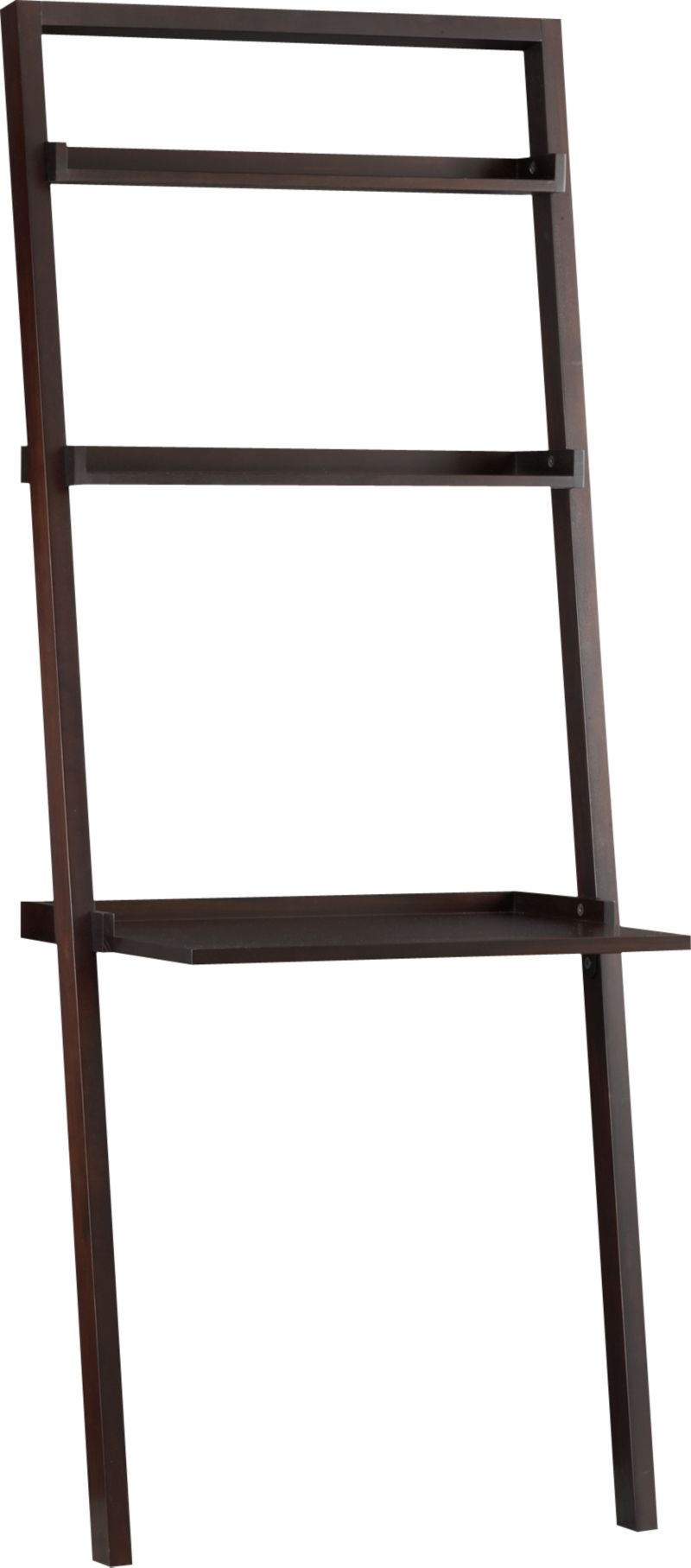 Sloane Espresso Leaning Desk