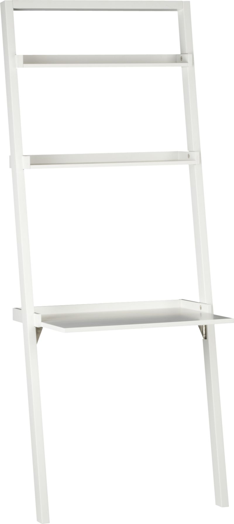 Sloane White Leaning Desk.