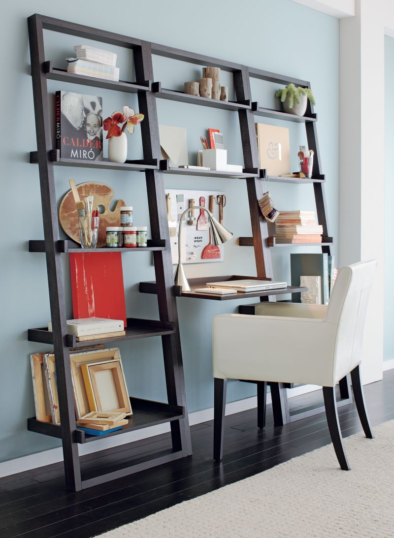 Sloane Leaning Desk/Bookcase