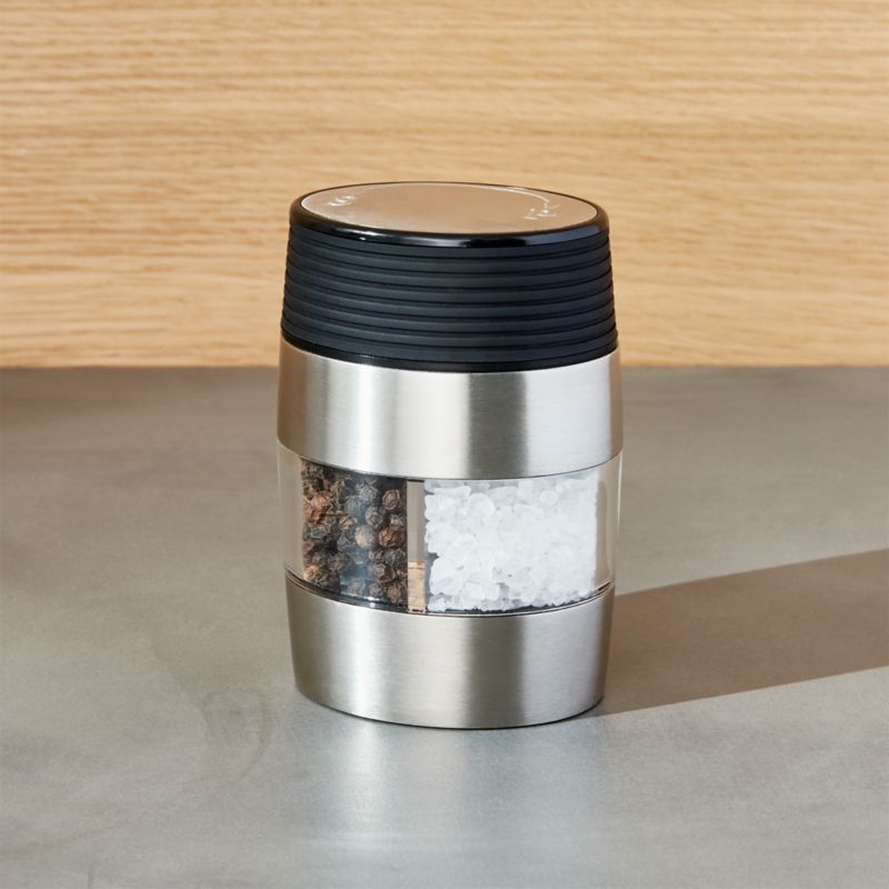 Dual Salt and Pepper Grinder Crate and Barrel