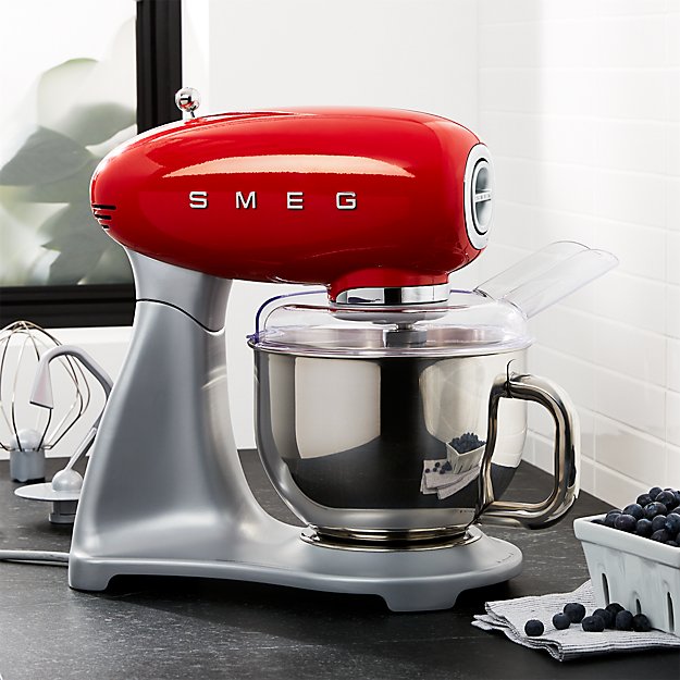 Smeg Red Stand Mixer Crate and Barrel