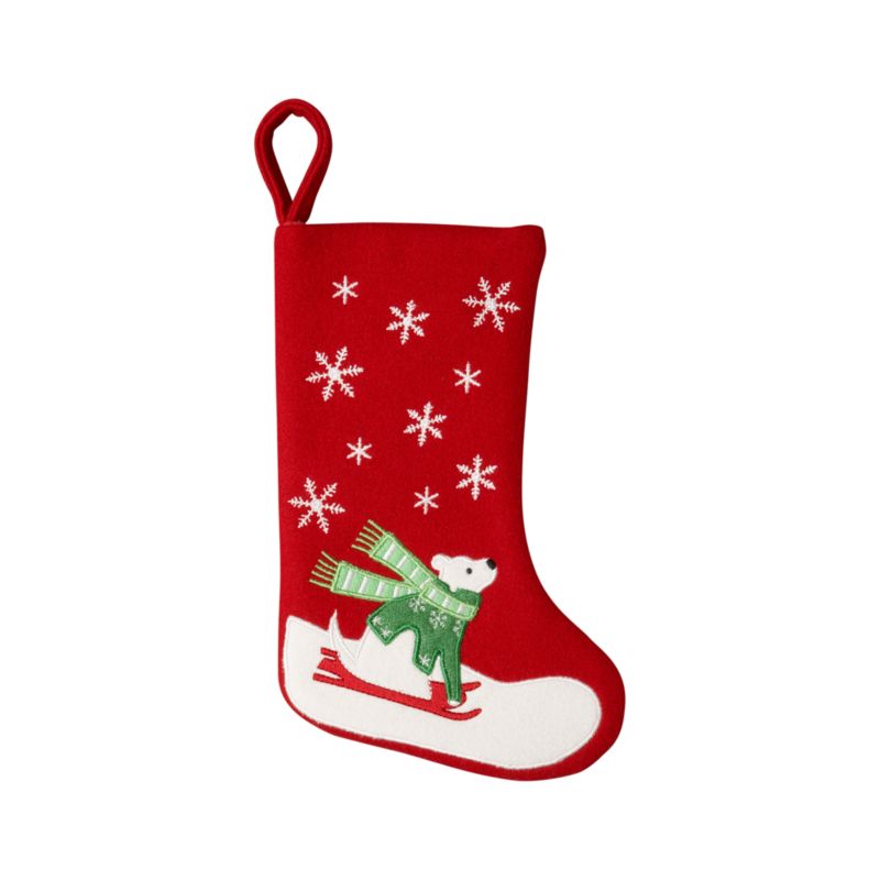 Snow Pup Mini Stocking