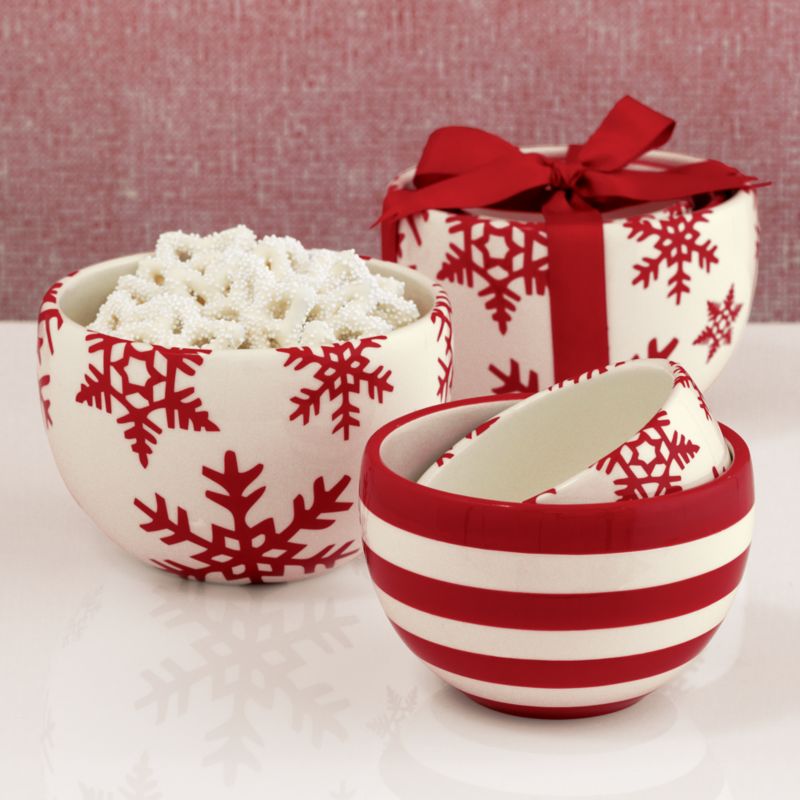 Snowflake Bowls