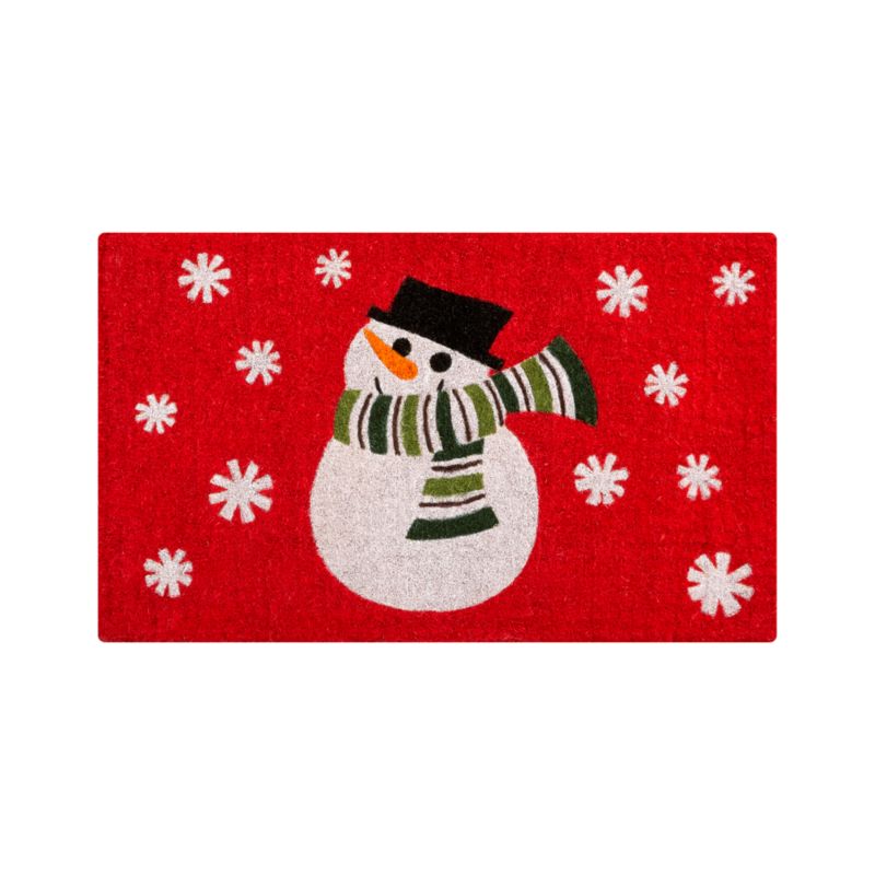 Snowman Doormat