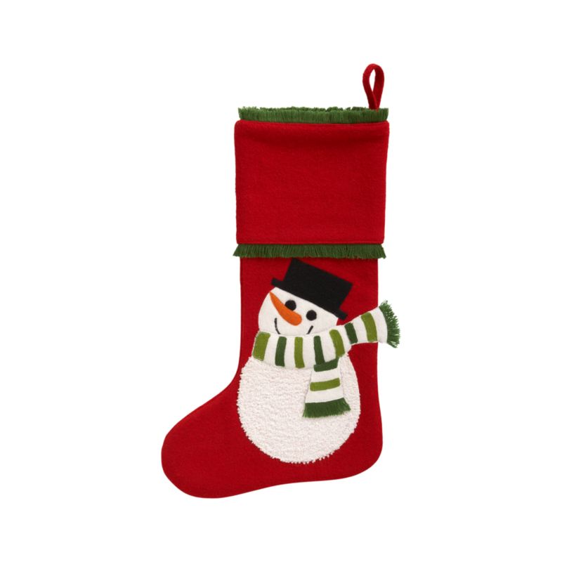 Snowman Stocking