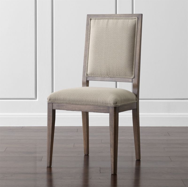 Sonata Pinot Lancaster Grey Dining Side Chair Jillings Heron Crate
