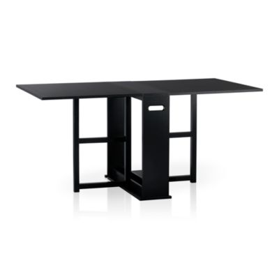 Span Black Gateleg Dining Table