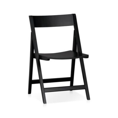 Set of 4 Spare Black Folding Chairs