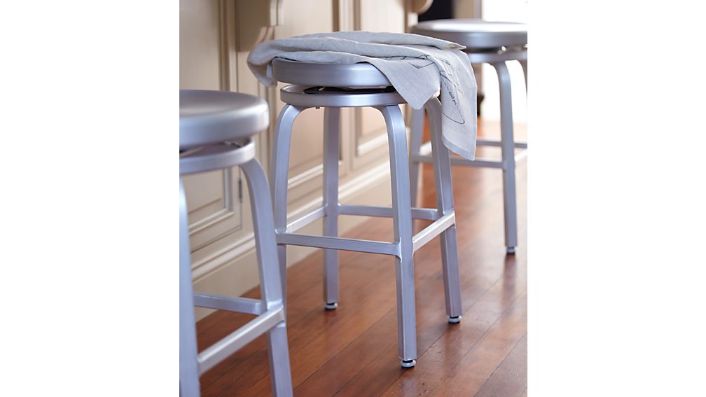 Spin Swivel Backless Bar Stool spin swivel backless bar stool crate and barrel Spin Swivel Backless Bar Stool spin swivel backless bar stool crate and barrel